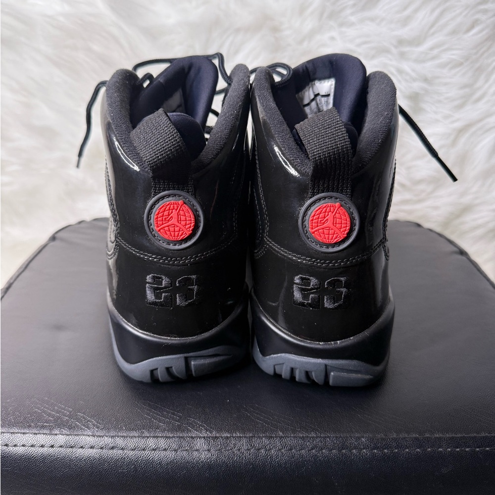 Nike Air Jordan 9 Retro "Bred Patent" sneakers in black - Picture 3 of 9